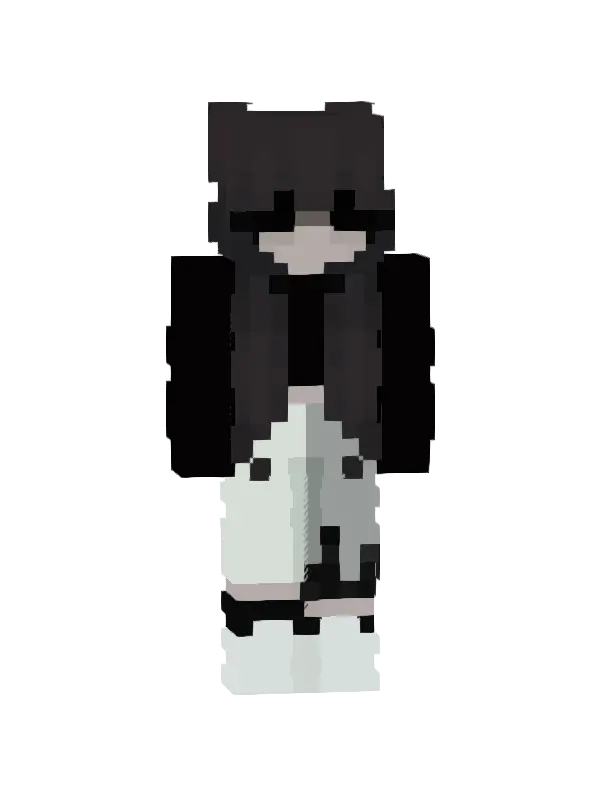 skin Czarna Kotka