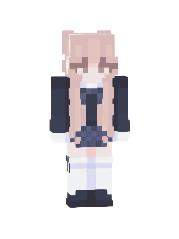 skin Różowa Chibi Wojowniczka