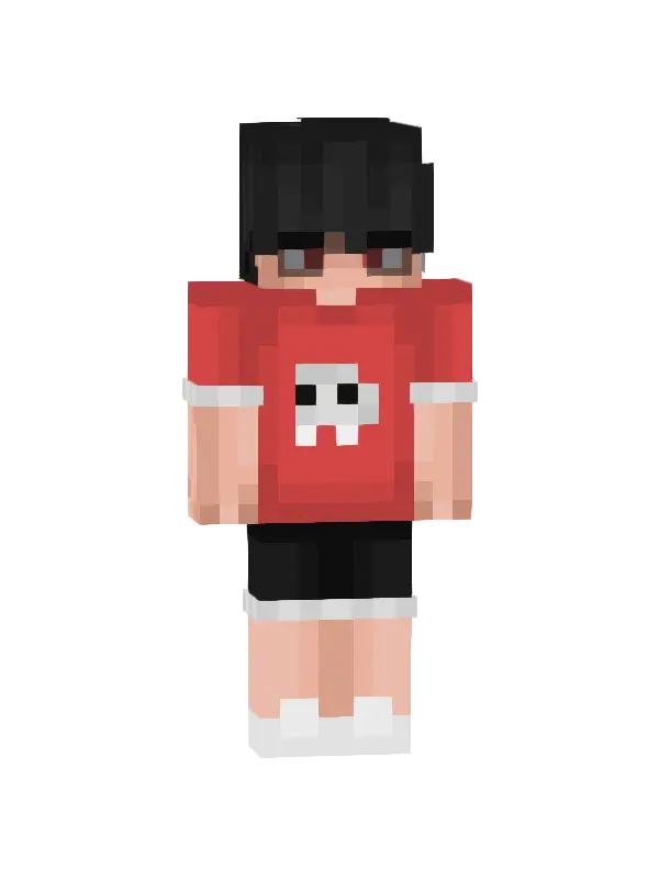 skin Czerwony Skater