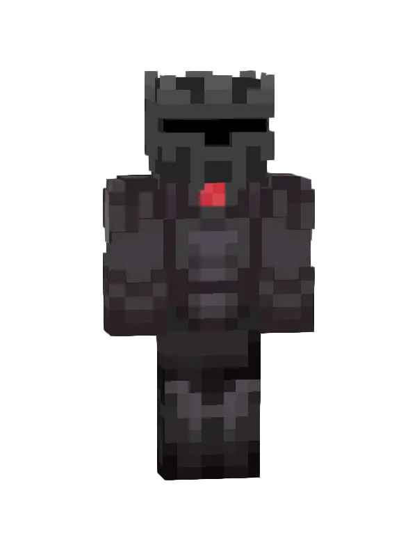 skin Czarny Wojownik