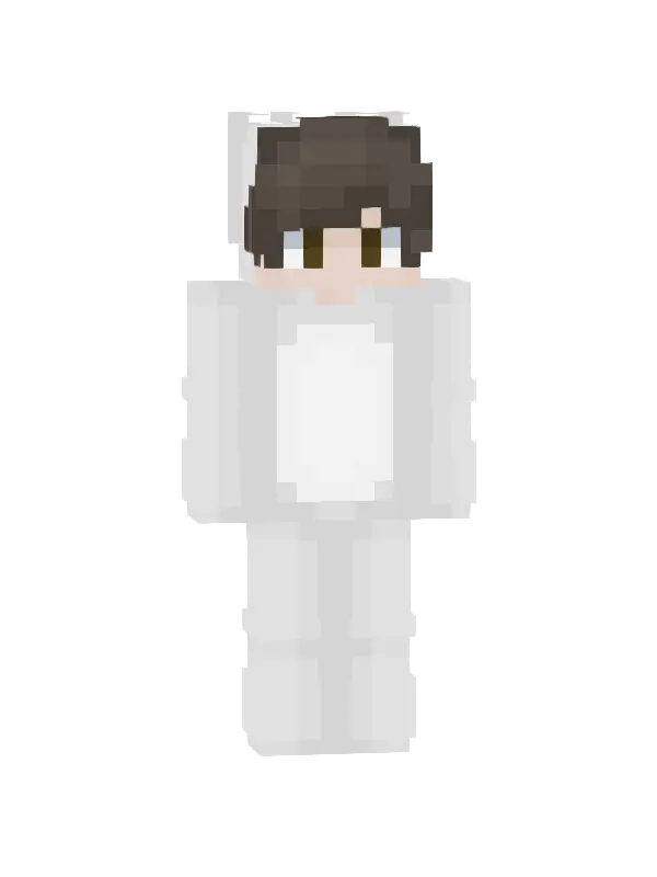 skin Biały Kotek