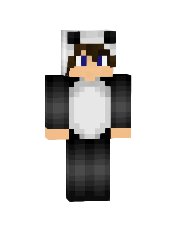 skin Panda Przytulanka