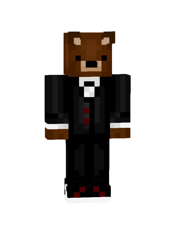 skin Elegancki Niedźwiadek