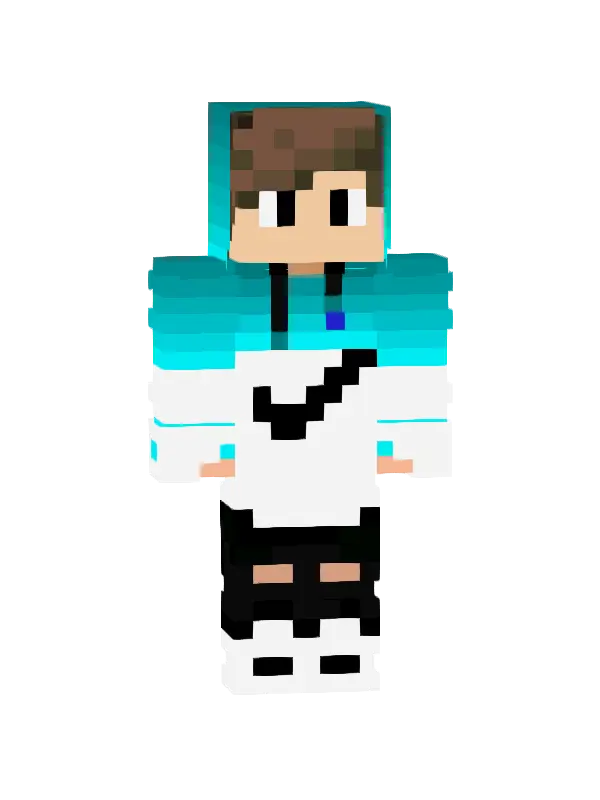 skin Niebieski Sportowiec