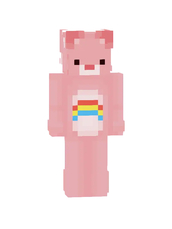 skin Tęczowy Miś