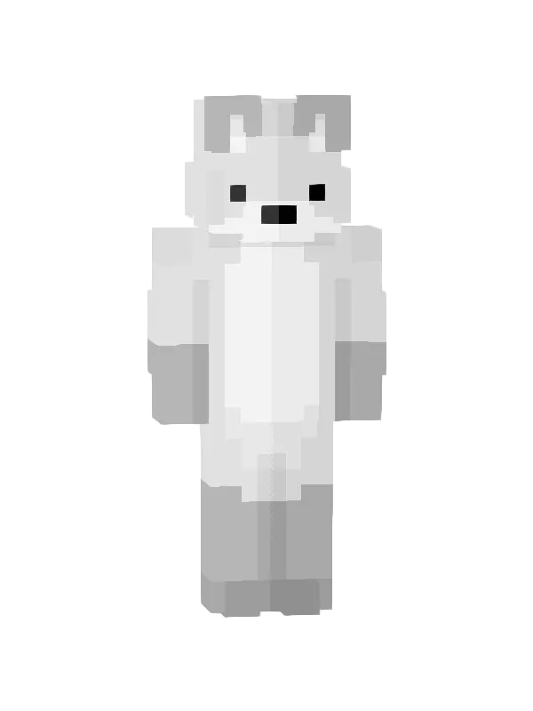 skin Lodowy Wilk