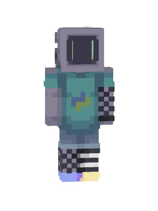 skin Cybernetyczny Astronauta