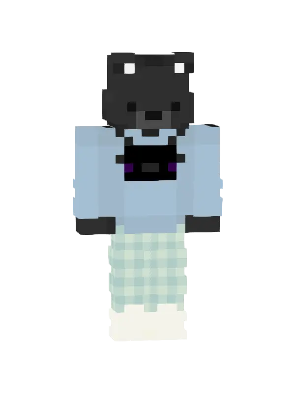 skin Niedźwiedzi chłopak w dresie