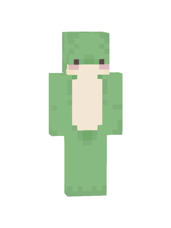 skin Zielony Kameleon
