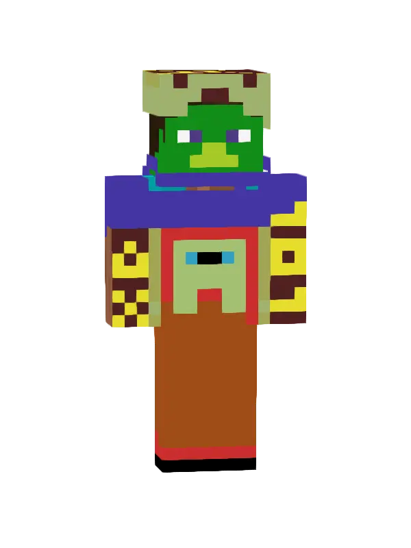 skin Zielony Szaman