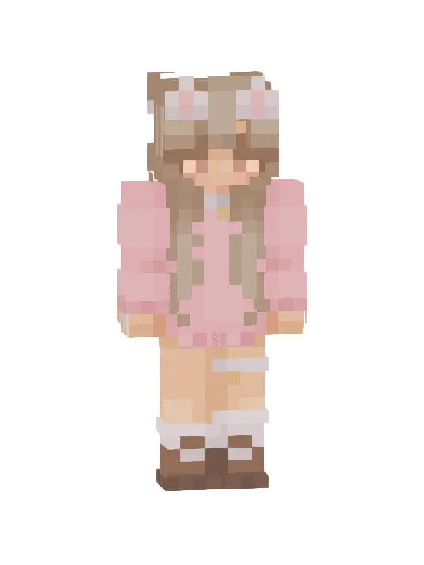 skin Różowa Koteczka