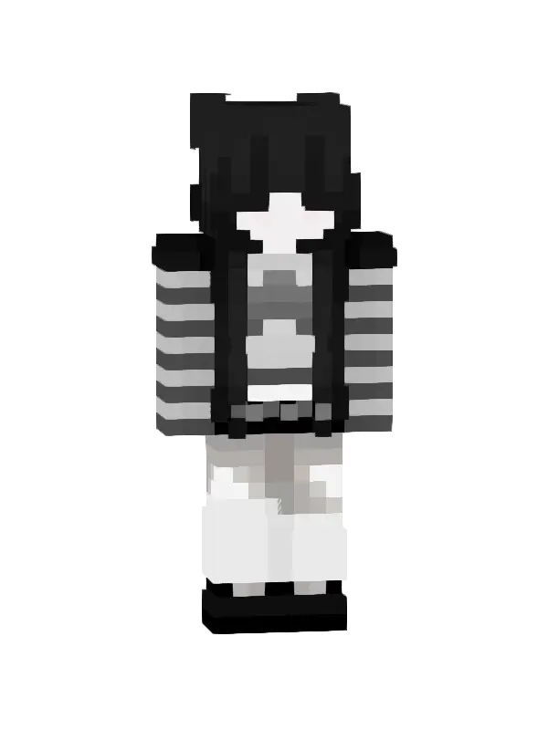 skin Cień w paski