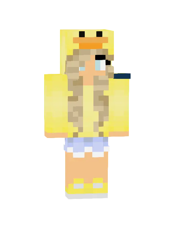 skin Kaczuszka w kapeluszu