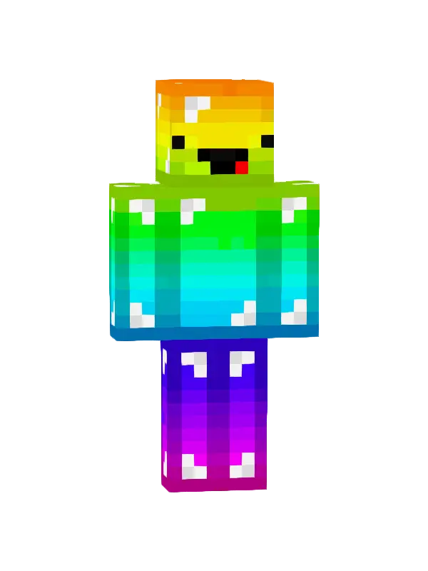 skin Tęczowy Entuzjazm