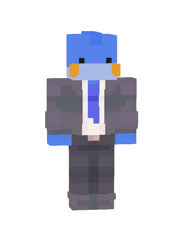 skin Biurokrata niebieskiego szefa