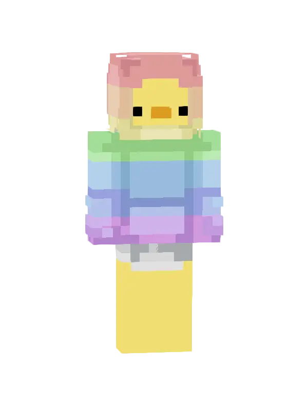 skin Tęczowy Kaczorek