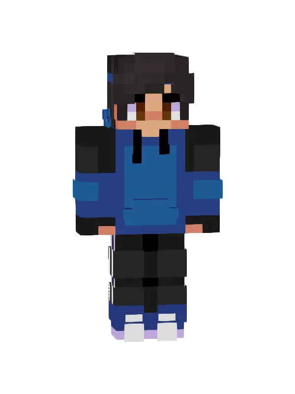 skin Niebieski Gracz