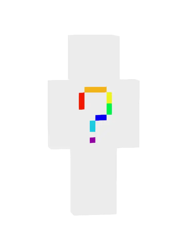 skin Kalejdoskopowy Znak Zapytania