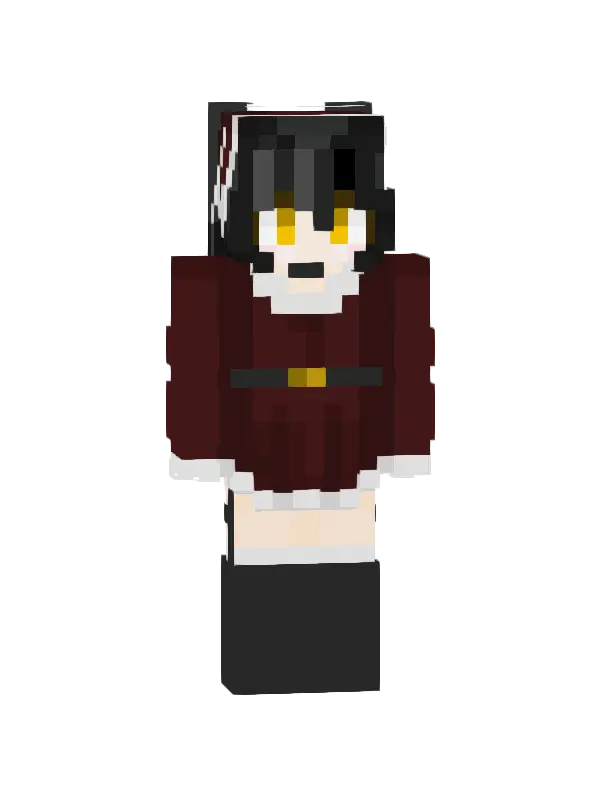 skin Mroczna uczennica