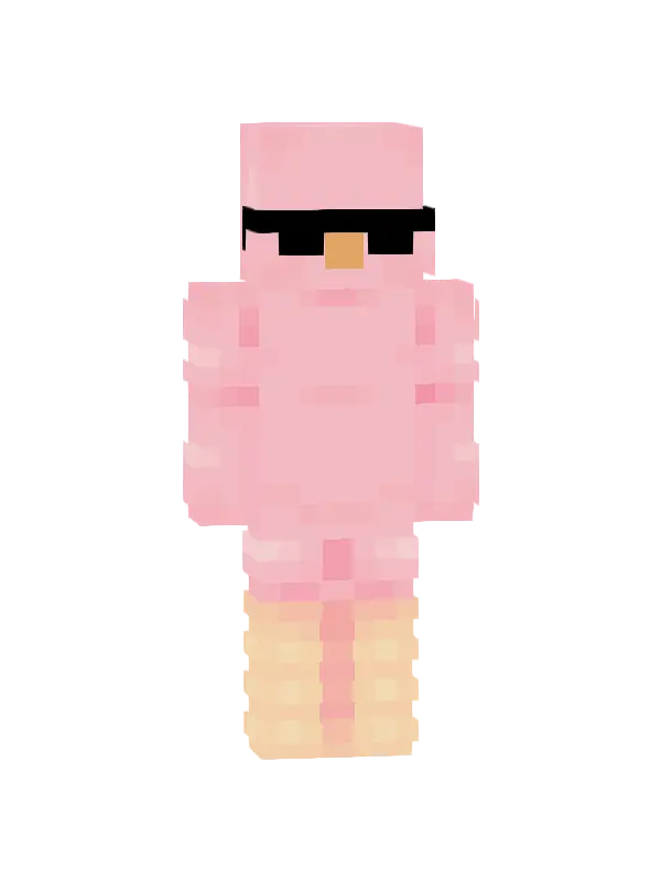 skin Różowy wojownik