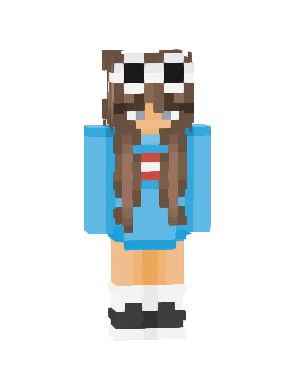 skin Kostium Niebieskiej Kotki