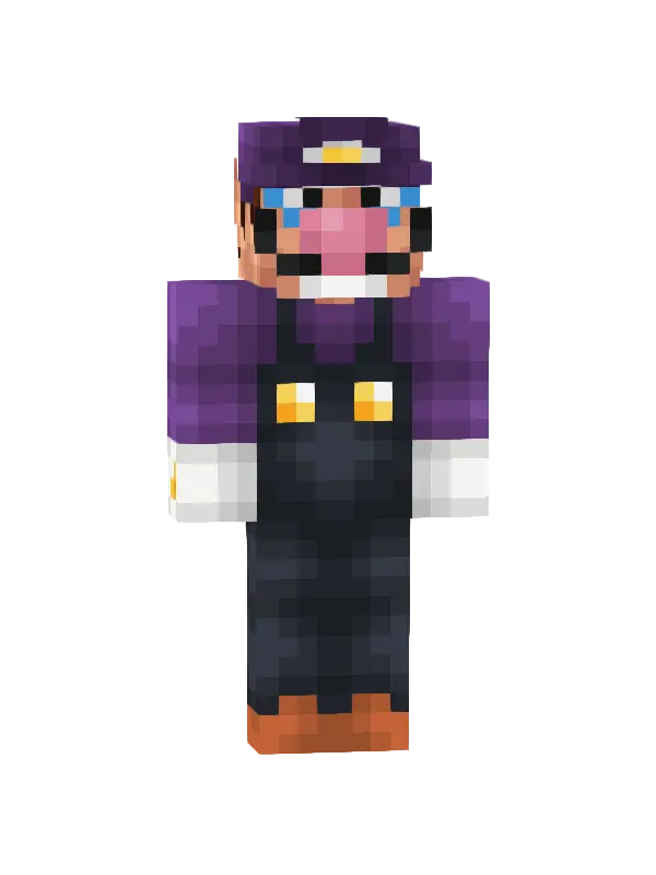 skin Fioletowy Strój Mechanika