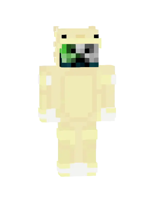 skin Kremowy Kosmonauta