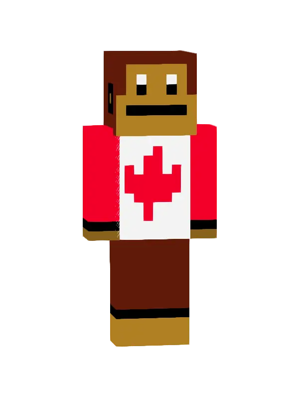 skin Kanadyjski Mistrz Minecrafta