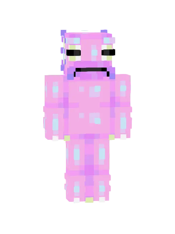 skin Różowy Stworek
