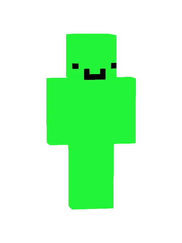 skin Zielony Potworek