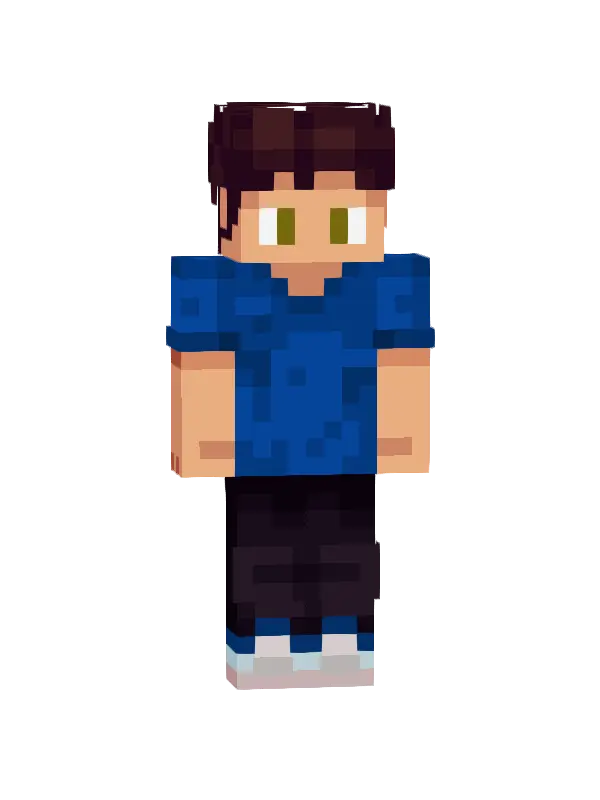 skin Niebieski Odkrywca