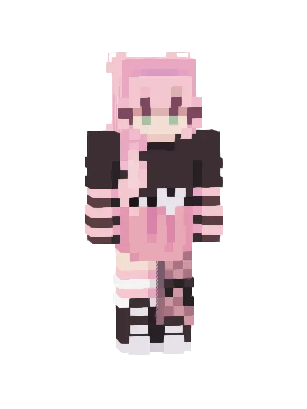 skin Różowa Myszka