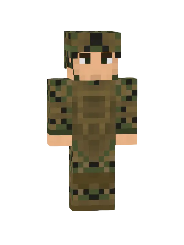 skin Leśny Wojownik