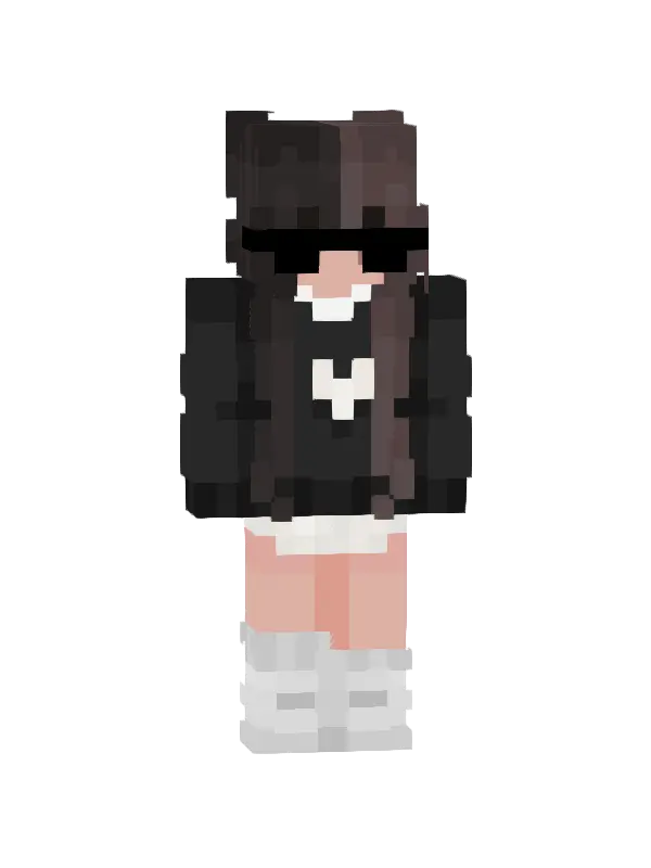 skin Stylowy Mroczny Cień