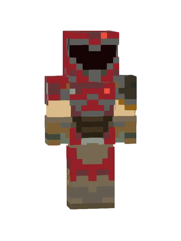 skin Czerwony Wojownik