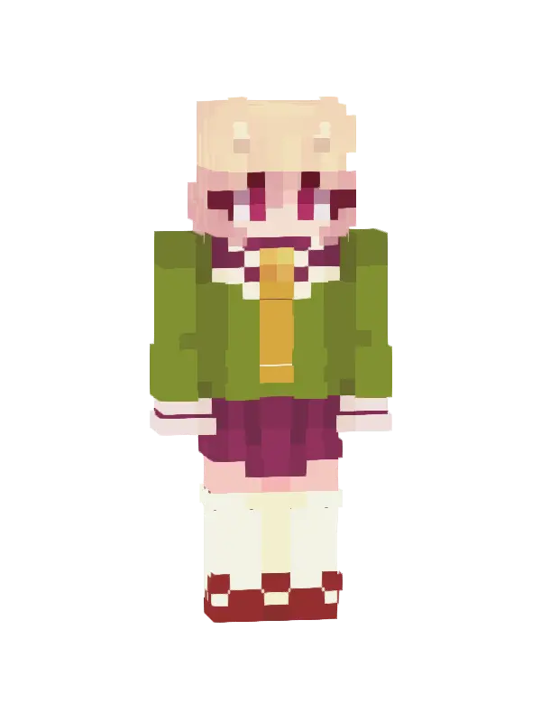 skin Wiosenna uczennica