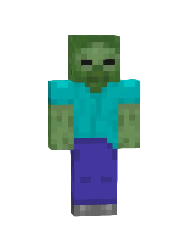 skin Zielony Zombiak w T-shircie