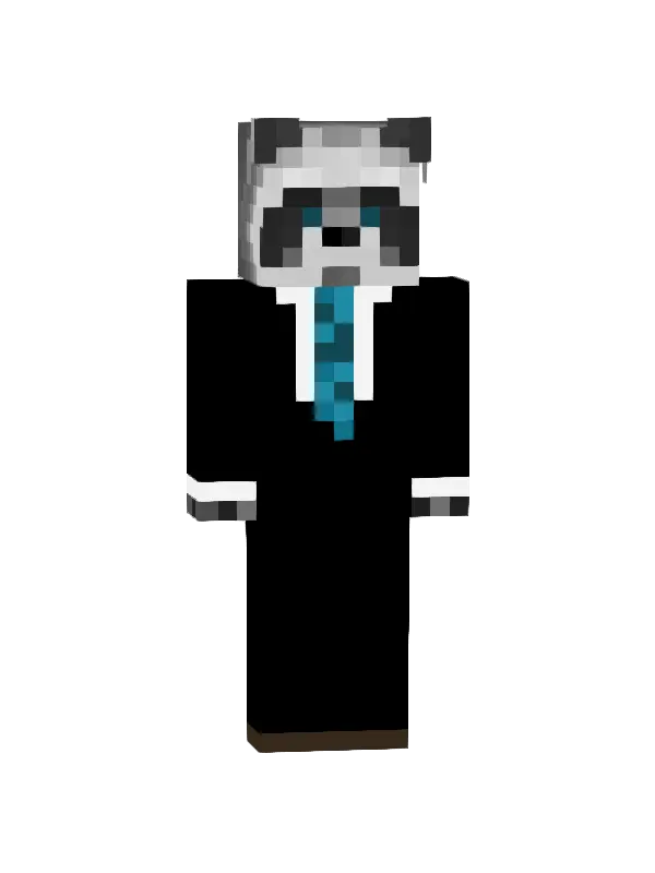 skin Elegancki Panda