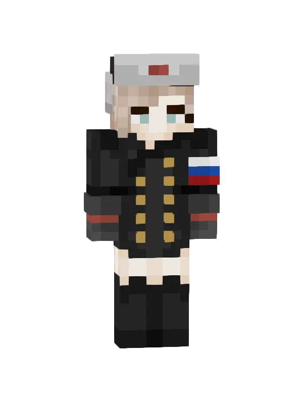 skin Rosyjska Chłopczyca