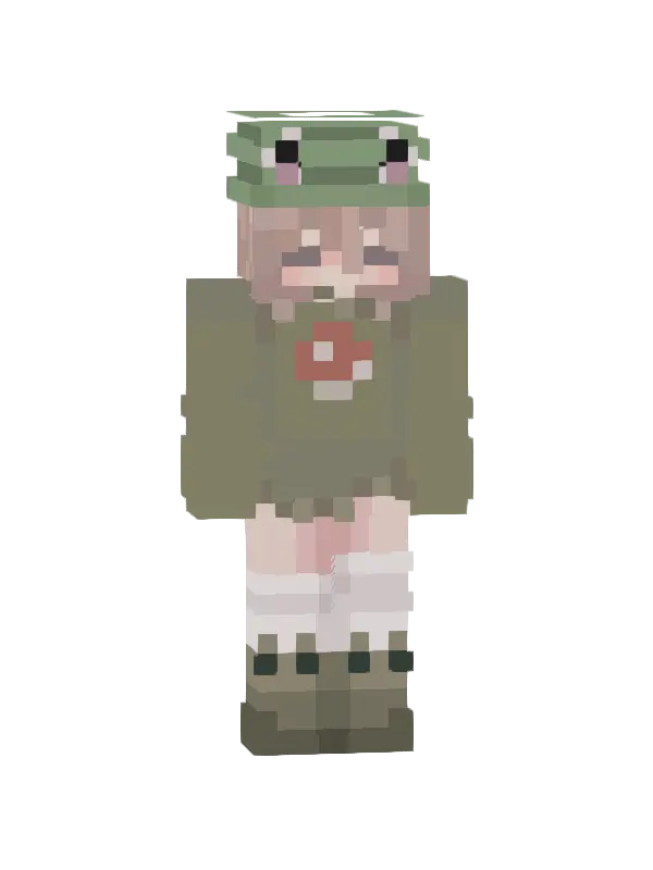 skin Żabka w zielonym kubraczku