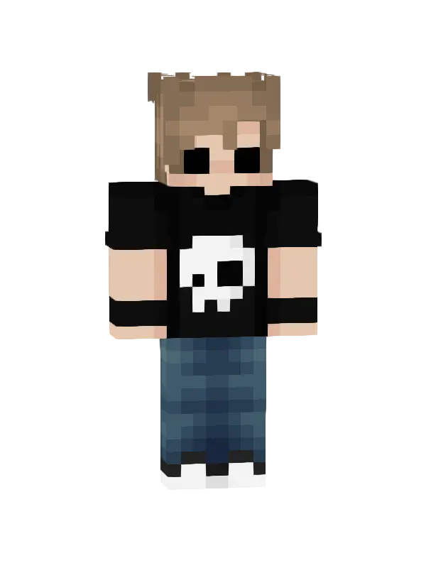 skin Kostucha w denimie