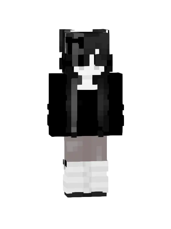 skin Czarna Kotka