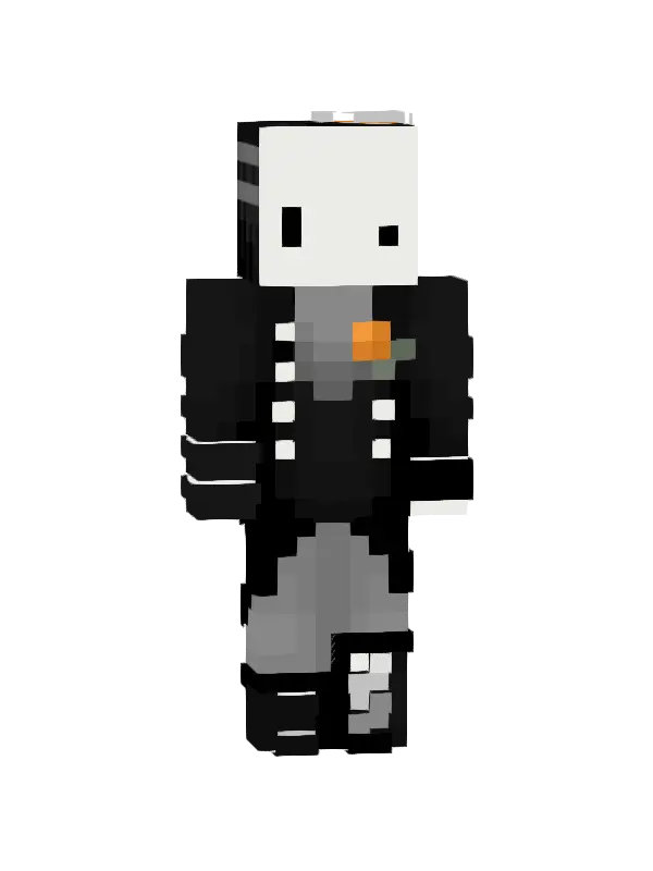 skin Stylowy Szkielet