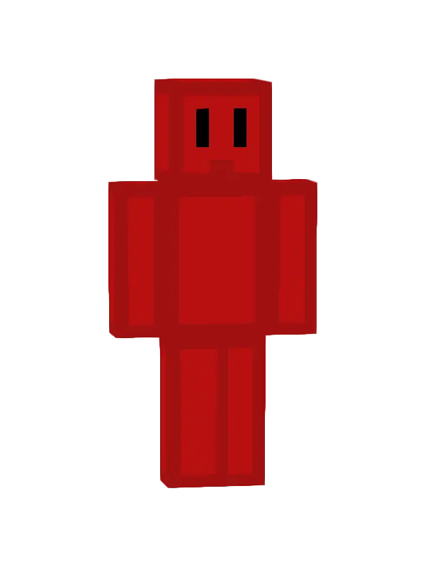 skin Czerwony Blok Budowlańca