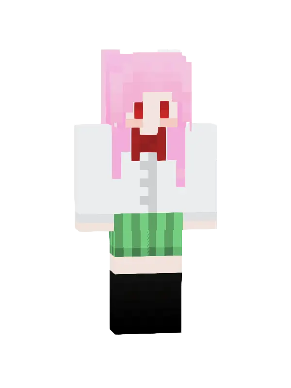 skin Różowa Pani Naukowiec