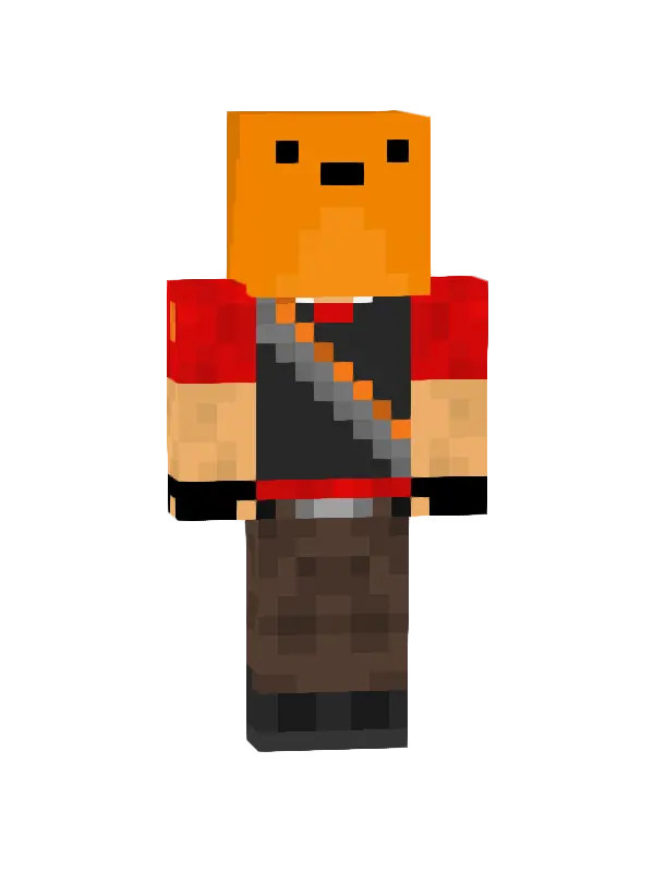 skin Pomarańczowy Włóczęga