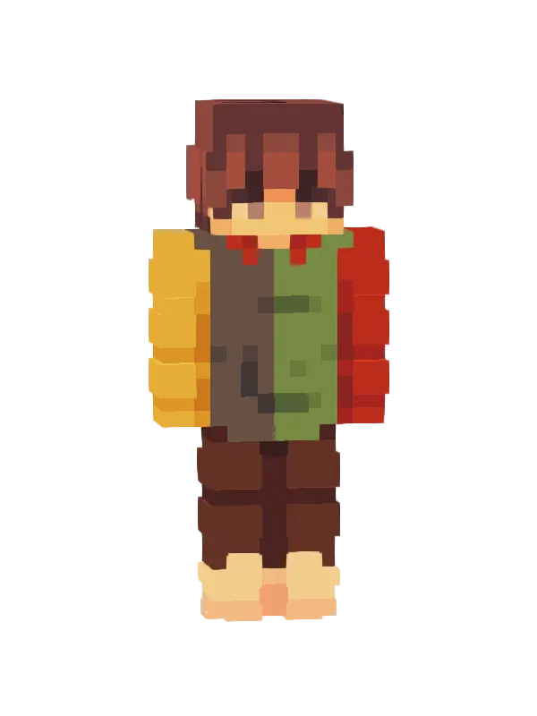 skin Wielokolorowy odkrywca