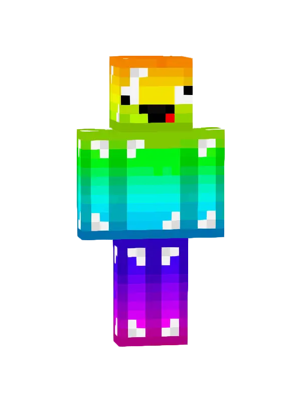 skin Tęczowy Uśmiech