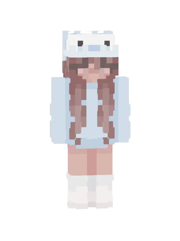 skin Zimowa Przytulanka