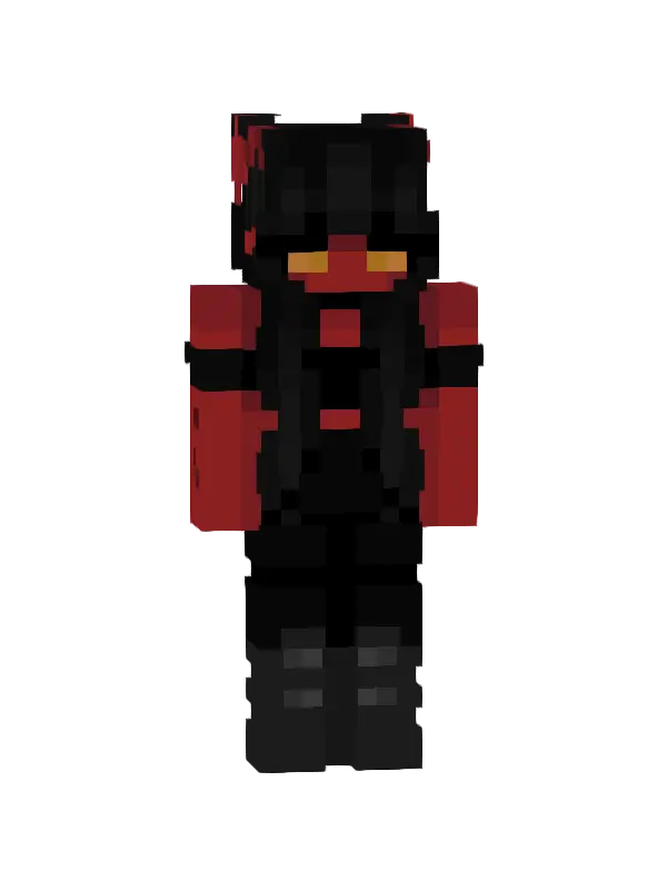 skin Czarno-czerwona Źmija